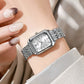 ⌚ 50% RABATT NU! 💎 Kvinnors Lyxiga Kvartsarmbandsur – Rektangulärt Boett, Gradienturtavla & Elegant Design ✨