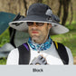 🧢 50% RABATT NU!🌬️ Herr Solhatt med 2 Avtagbara Solfläktar – UPF 50+ & USB-laddning ☀️