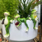 🐸 50% RABATT NU! 🌿 Handgjorda Grodfigurer i Björk – Charmig Krukkantdekoration – Perfekt för Växter, Terrarier & Trädgård – Väderbeständig & UV-resistent 🍷