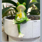 🐸 50% RABATT NU! 🌿 Handgjorda Grodfigurer i Björk – Charmig Krukkantdekoration – Perfekt för Växter, Terrarier & Trädgård – Väderbeständig & UV-resistent 🍷