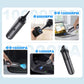 🚗 50% RABATT NU! 🔋 Kraftfull Sladdlös Bildammsugare – 16000Pa Sugkraft, USB-C Snabbladdning & Kompakt Design 🧹