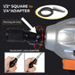 🔧 Köp 1  få 1 Gratis! ⚡ Konverterare för Uttag med Sexkantsskaft – 1/2" till 1/4" Snabbkoppling – Perfekt för Bilreparationer & Träarbete – Hållbar Cr-Mo Stål 🛠️