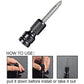 🔧 Köp 1  få 1 Gratis! ⚡ Konverterare för Uttag med Sexkantsskaft – 1/2" till 1/4" Snabbkoppling – Perfekt för Bilreparationer & Träarbete – Hållbar Cr-Mo Stål 🛠️