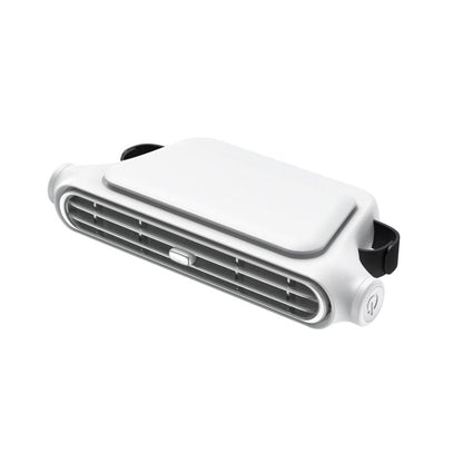🚗 50% RABATT NU!💨 Bil Sitsfläkt – Dubbel Turbin & USB Driven – Portabel Luftkylare för Sommaren ❄️