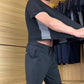 👕 50% RABATT NU! 🏃 Herr 2-delat Casual Sport Set – Stretchigt, Andningsbart & Mångsidigt – Perfekt För Gym, Lounge eller Ärenden ✨