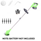 🌿 50% RABATT NU! 🛠️ Sladdlös Grästrimmerkit – Utbytbara Blad, Teleskophandtag & 90° Flexibelt Huvud – Kraftfull, Säker & Ergonomisk 🏡