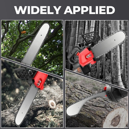 🔋 50% RABATT NU! ⛓️ Sladdlös Kedjesåg – Borstlös Motor & Stark Kraft – Lång Batteritid & Säker Design – Lättvikt Beskärningssåg 🌲