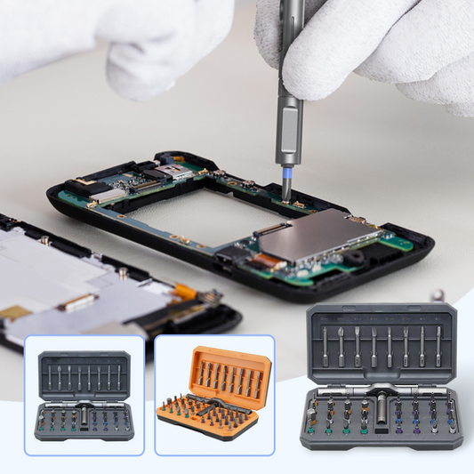 42-i-1 magnetisk skruvmejselsats med förvaringslåda