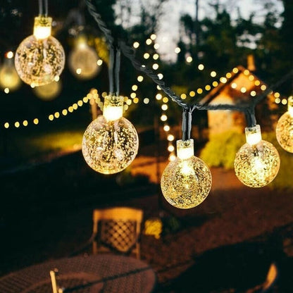 ☀️ 50% RABATT! ✨ Vattentäta solcellsdrivna LED-stränglampor för utomhusbruk