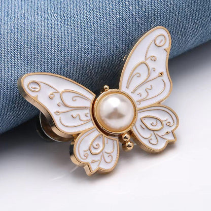🦋 Köp 1 få 1 GRATIS! ✨ Avtagbart Spänne för Justering av Midjan – Elegant Fjärilsdesign, Lätt att Använda & Justerbar – Omedelbar Passform Utan Sömnad 🎀
