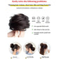 💇‍♀️ Köp 1 få 1 gratis! 🎀 Uppgraderad hårdel för fyllig och naturlig ”messy bun” – volymboost, hållbar & enkel att använda – perfekt present till henne 💝