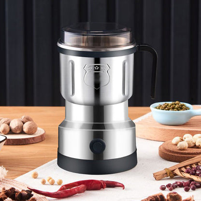 ⚡ 50% RABATT NU! 🔪 Multifunktionell Elektrisk Kvarn för Hemmabruk – 300W Motor & S-formad Kniv – Perfekt för Kaffe & Kryddor ☕
