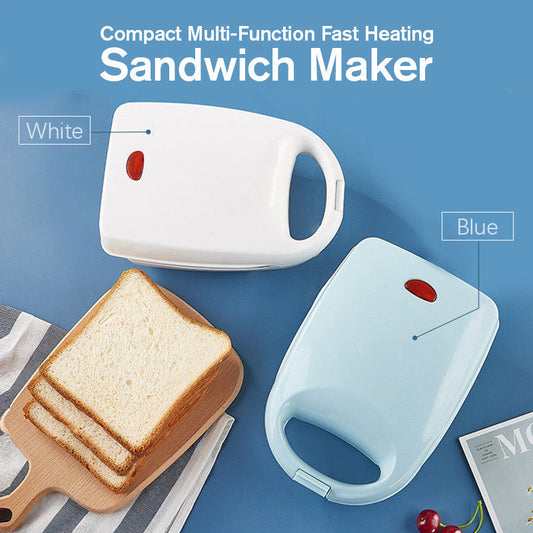 🥪 ¡60% DE DESCUENTO! ⚡ Sandwichera Multifunción Compacta de Rápido Calentamiento - Ideal para Cocina, Oficina o Dormitorio 🏠✨