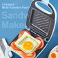 🥪 ¡60% DE DESCUENTO! ⚡ Sandwichera Multifunción Compacta de Rápido Calentamiento - Ideal para Cocina, Oficina o Dormitorio 🏠✨