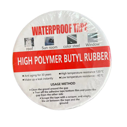 🧻 50 % RABATT NU! 🛡️ Vattentät tejp av aluminiumfolie – butylklister, omedelbar tätning & väderbeständig – perfekt för tak, rör och reparationer 🏠