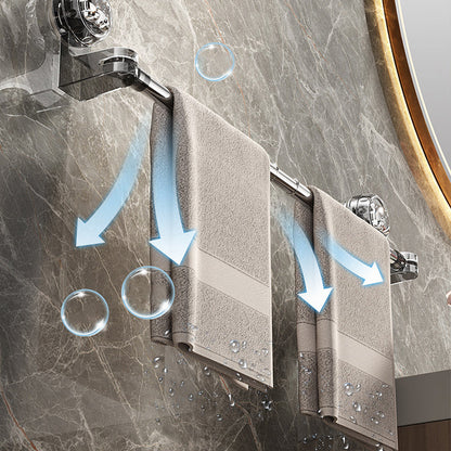 Adjustable Suction Cup Towel Bar