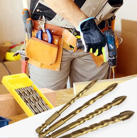 🔥⌛Superhårt material, alla modeller till halva priset🛠️Fyrkantig tvärborr