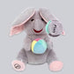 Bonito peluche de elefante para jugar al escondite