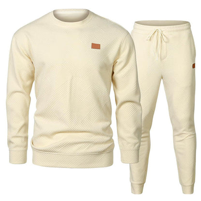 Men’s Athletic 2-Piece Set - Sweatshirt & Joggers