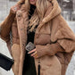 🔥Precalentamiento invernal: grandes descuentos🔥Abrigo oversize de punto con volumen para mujer: ¡un imprescindible para el invierno con diseño patchwork y máxima calidez!