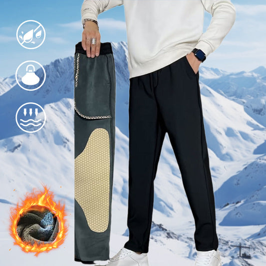 Winter Warm Waterproof Sweatpants with Drawstring