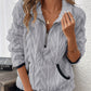 Sudadera con medio cremallera y bolsillo peludo