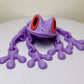 Imán para nevera con forma de rana en 3D