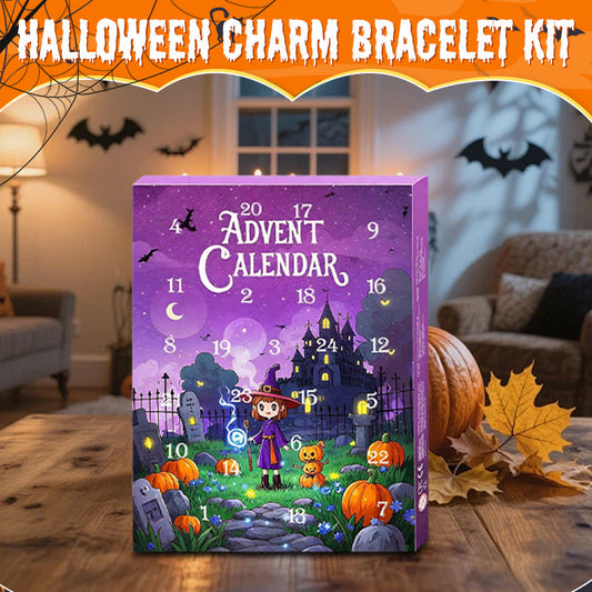 Kit de pulsera de encanto de Halloween espeluznante