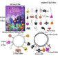 Kit de pulsera de encanto de Halloween espeluznante