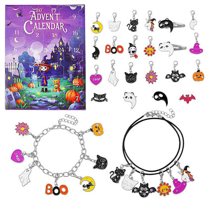 Kit de pulsera de encanto de Halloween espeluznante