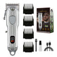 ⚡ 50 % RABATT NU! ✂️ Kraftfull långvarig uppladdningsbar hårklippare – 7200 RPM, 5h batteri & LCD – perfekt för hela familjen 💈