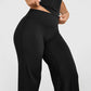 👖 50% RABATT NU! 🍑 Damernas Hög Midja Stretch Mjuka Byxor – Smör-Mjuk Yoga Leggings & Magekontroll 🧘‍♀️