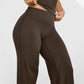 👖 50% RABATT NU! 🍑 Damernas Hög Midja Stretch Mjuka Byxor – Smör-Mjuk Yoga Leggings & Magekontroll 🧘‍♀️