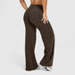 👖 50% RABATT NU! 🍑 Damernas Hög Midja Stretch Mjuka Byxor – Smör-Mjuk Yoga Leggings & Magekontroll 🧘‍♀️