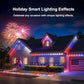 💡 50 % RABATT NU! 🌈 Smart vattentät LED-ljusslinga – oberoende kontrollchip, appstyrd & väderbeständig – perfekt för inomhus och utomhus 🏠