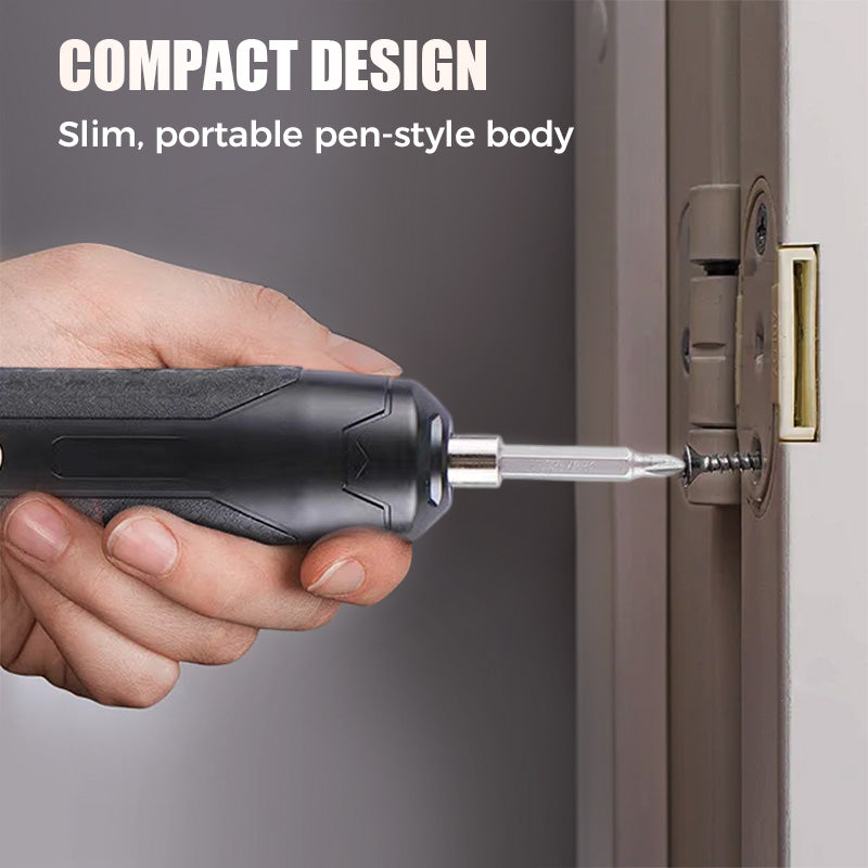 Portable Electric Rechargeable Screwdriver Set
