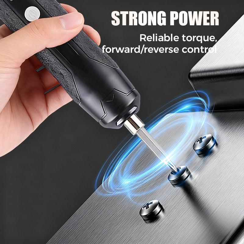 Portable Electric Rechargeable Screwdriver Set