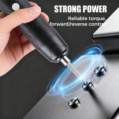 Portable Electric Rechargeable Screwdriver Set