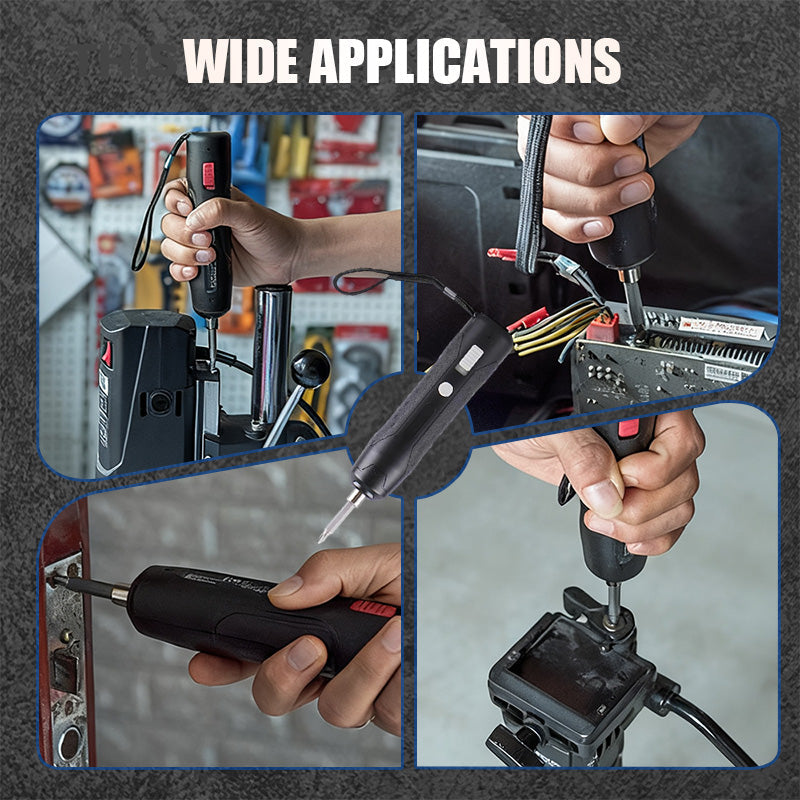 Portable Electric Rechargeable Screwdriver Set