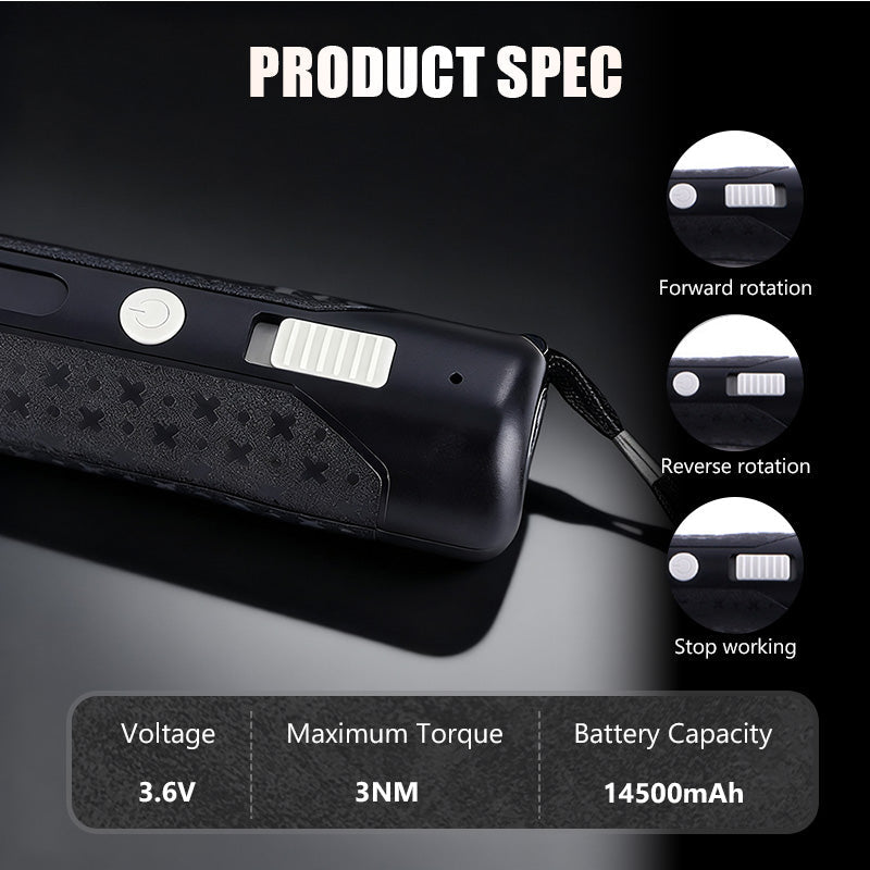 Portable Electric Rechargeable Screwdriver Set