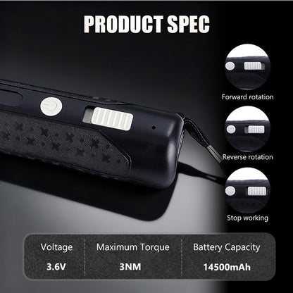 Portable Electric Rechargeable Screwdriver Set