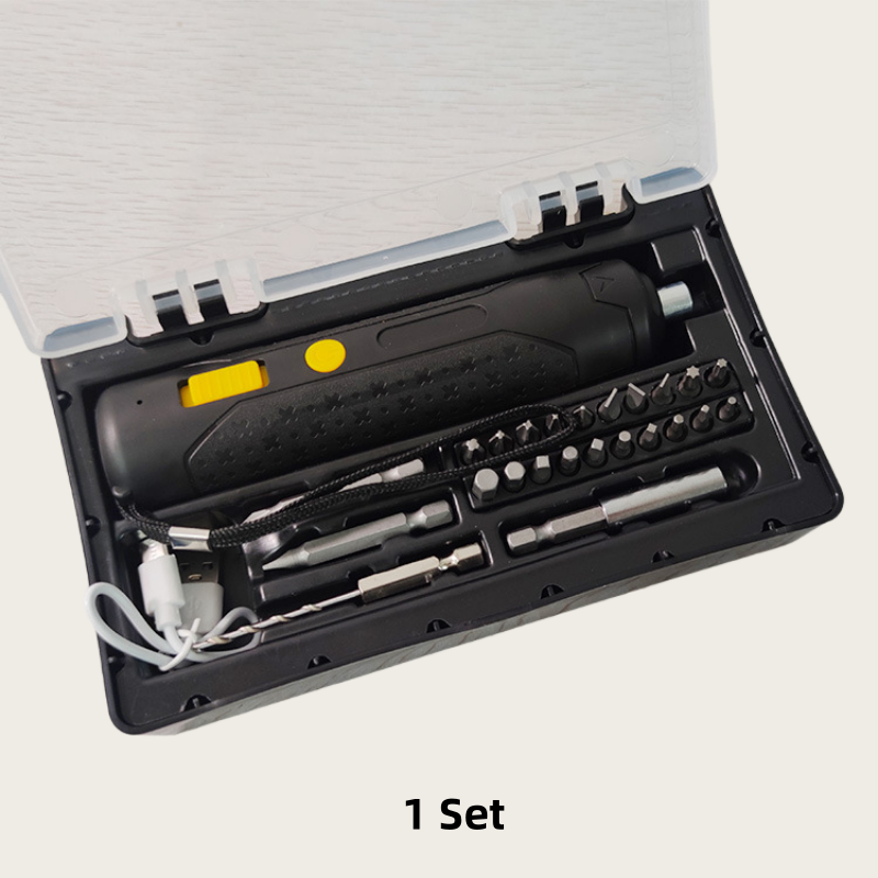 Portable Electric Rechargeable Screwdriver Set