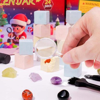 24-Day Geology Discovery Advent Calendar Kit