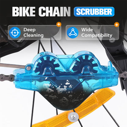 🚴‍♂️ 50% RABATT! 🔧 Cykelkedjerengöringsmedel – Snabb Rostskydd, Djuprengöring & Smörjning för Mjukare och Tystare Prestanda 💦