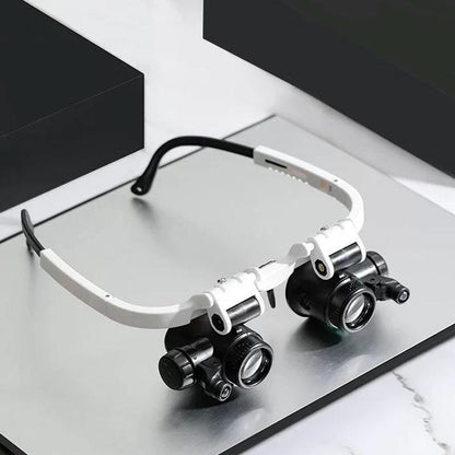 LED-glasögonförstoringsglas 8x 15x 23x (🔥Hot sale 🔥50% OFF)
