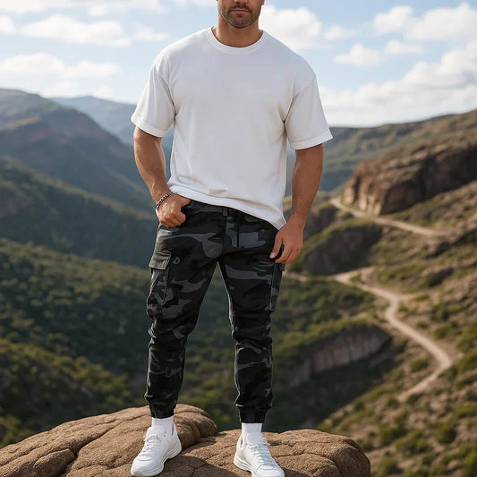 🛠️ 60% RABATT! 👖 Slitstarka Taktiska Arbetsbyxor – Nylon-Bomullsbländare, Många Funktionella Fickor & Perfekt för Utomhusarbete 🌲