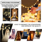 🕯️ 50 % RABATT NU! 🎄 Elektronisk ljusstake med svängbar LED-låga – skapar mysig & romantisk atmosfär – perfekt för middagar, fester och lugna kvällar ✨