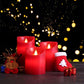 🕯️ 50 % RABATT NU! 🎄 Elektronisk ljusstake med svängbar LED-låga – skapar mysig & romantisk atmosfär – perfekt för middagar, fester och lugna kvällar ✨
