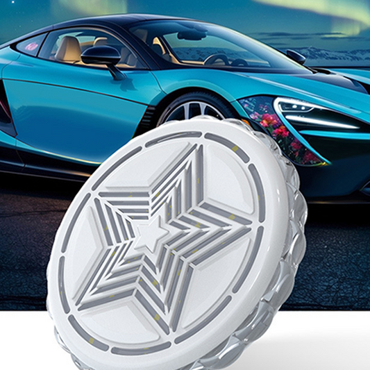 🔈 50% RABATT! 💡 MAGNETISKT BILTAKLJUS - 3 Färglägen & Laddbar, Vattentät för Camping och Nödsituationer 🚗✨