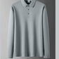 👔 50% RABATT! Herr Enfärgad Topp – Ultramjuk Premiumtyg ☁️🧵